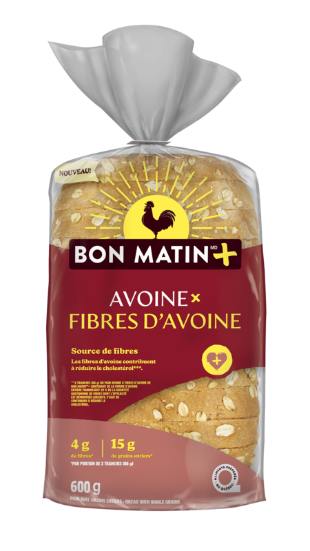 Bon Matin® Plus Oat + Oat Fibre Bread | Bon Matin